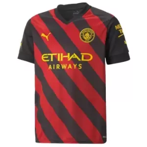 image of 2022-2023 Man City Away Shirt (Kids)