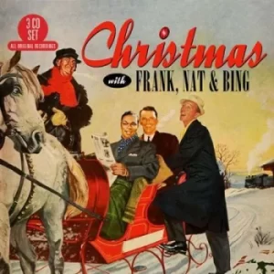 Image of Christmas With Frank Nat and Bing by Various Artists CD Album