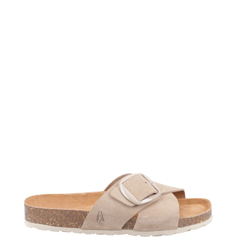 Image of Hush Puppies 'Becky' Sandal Summer Taupe female