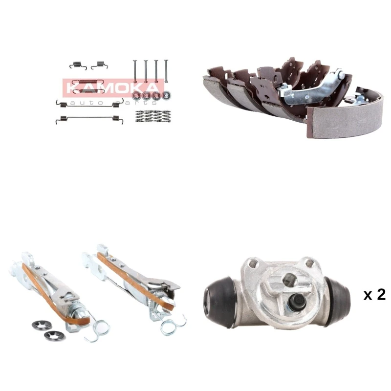 Image of RIDEX 3859B0163 Brake Set, drum brakes Brake Set,drum brakes (3859)