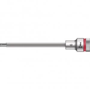 Image of Wera Zyklop 1/2" Drive Hexagon Socket Bit Metric 1/2" 6mm