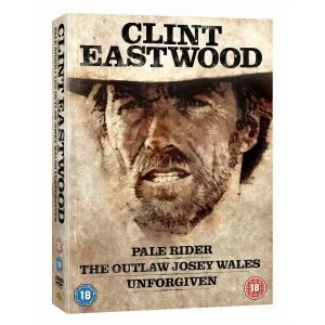 image of Pale Rider/The Outlaw Josey Wales/Unforgiven DVD