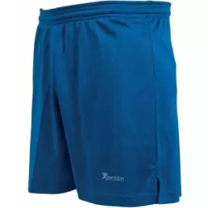 Image of Precision Unisex Adult Madrid Shorts (XXL) (Royal Blue)