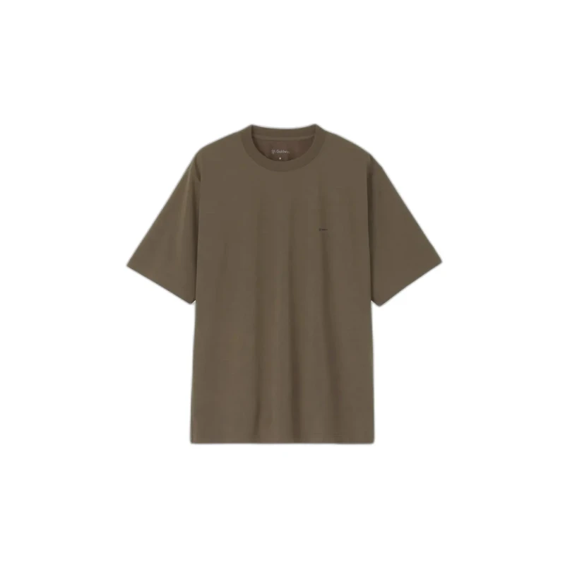 Image of Print T-Shirt Goldwin Marron Male S