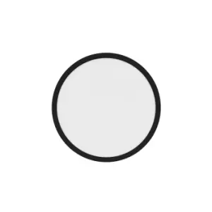 Image of Liva Smart LED Integrated LED Semi Flush Light Black 2700-6500K