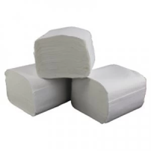 image of 2Work White Recycled Bulk Pack 2 Ply Toilet Tissue 250 Sheets Pack of