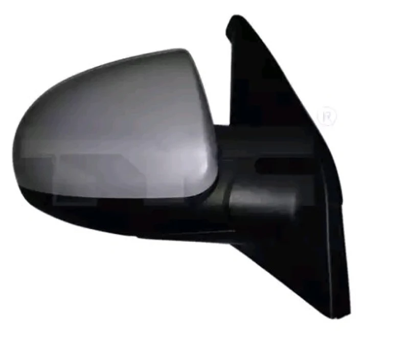 Image of TYC 317-0041 Wing mirror Right, Convex, primed Outside Mirror (50)
