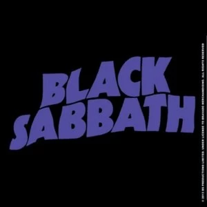 Image of Black Sabbath - Wavy Logo Single Cork Coaster