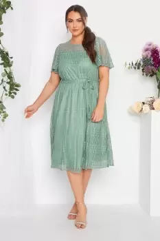 Image of Lace Skater Dress
