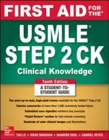 Image of First Aid for the USMLE Step 2 CK, Tenth Edition