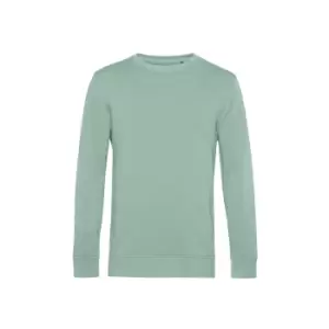 Image of B&C Mens Organic Crew Neck Sweat (XS) (Sage)
