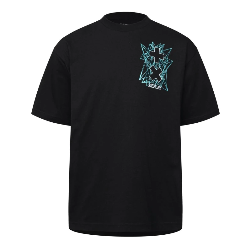 Image of Replay Replay x Martin Garrix T-Shirt Black male S