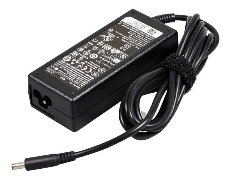 Image of DELL 65W Barrel (4.5 x 3mm) AC Adapter with UK Plug