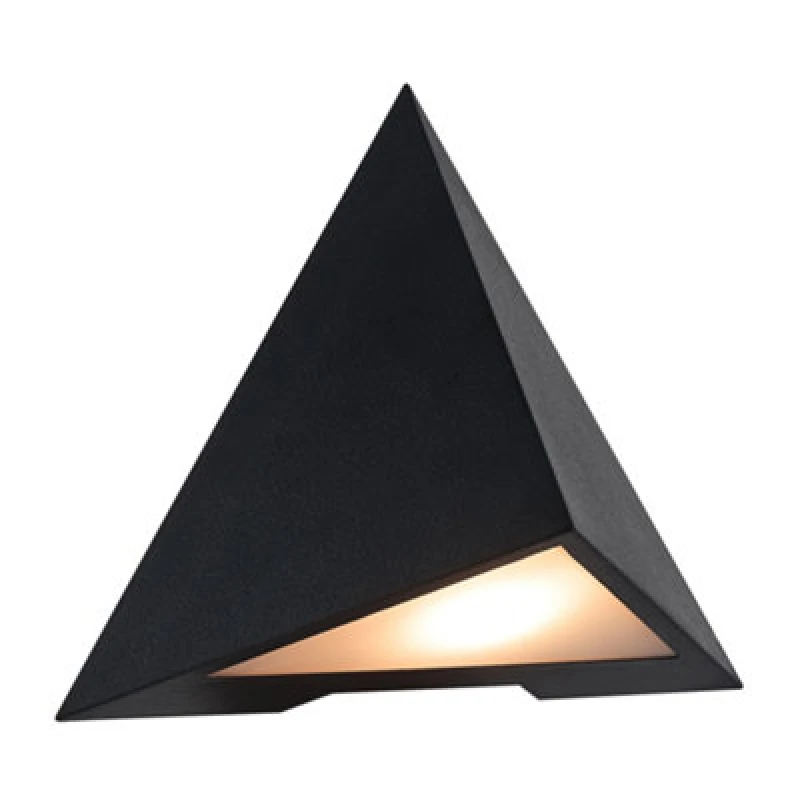 Image of Nordlux Konit Outdoor Plastic Wall Light Weatherproof Black,mains