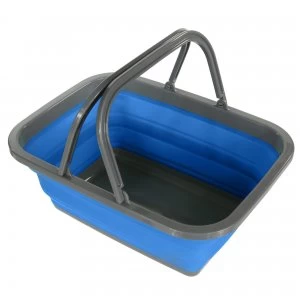 image of Folding Wash Basin Oxford Blue