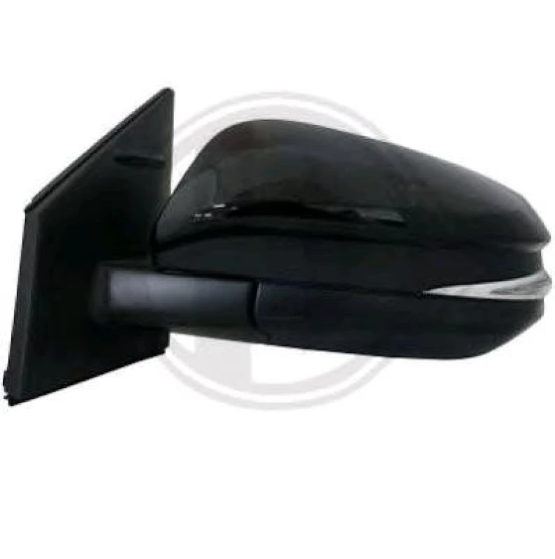 Image of DIEDERICHS 6687524 Wing mirror Right, Complete Mirror, primed Outside Mirror (50)