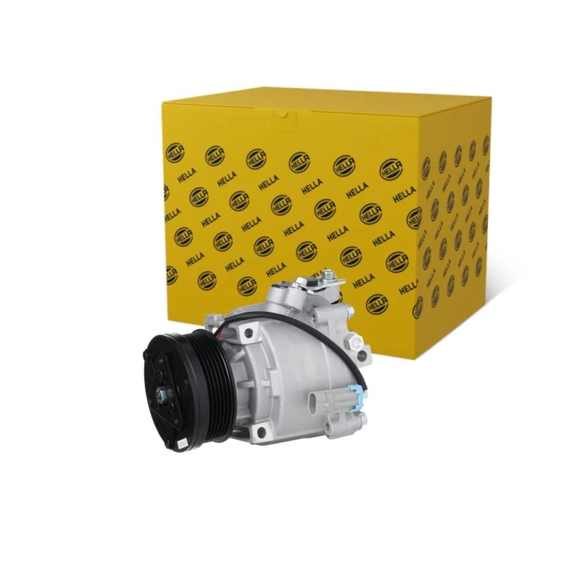 Image of HELLA Air conditioning compressor HELLA 8FK 366 201-481