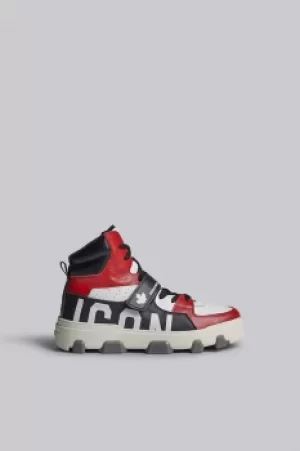 Image of DSQUARED2 Men Sneaker White Size 7 100% Calfskin