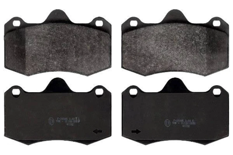 Image of Blue PRINT ADV184220 Brake pad set Front Axle Brake Pad Set,disc brake (402)