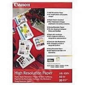 Image of Canon High Resolution A3 Inkjet Paper 106gsm Pack of 100 1033A005