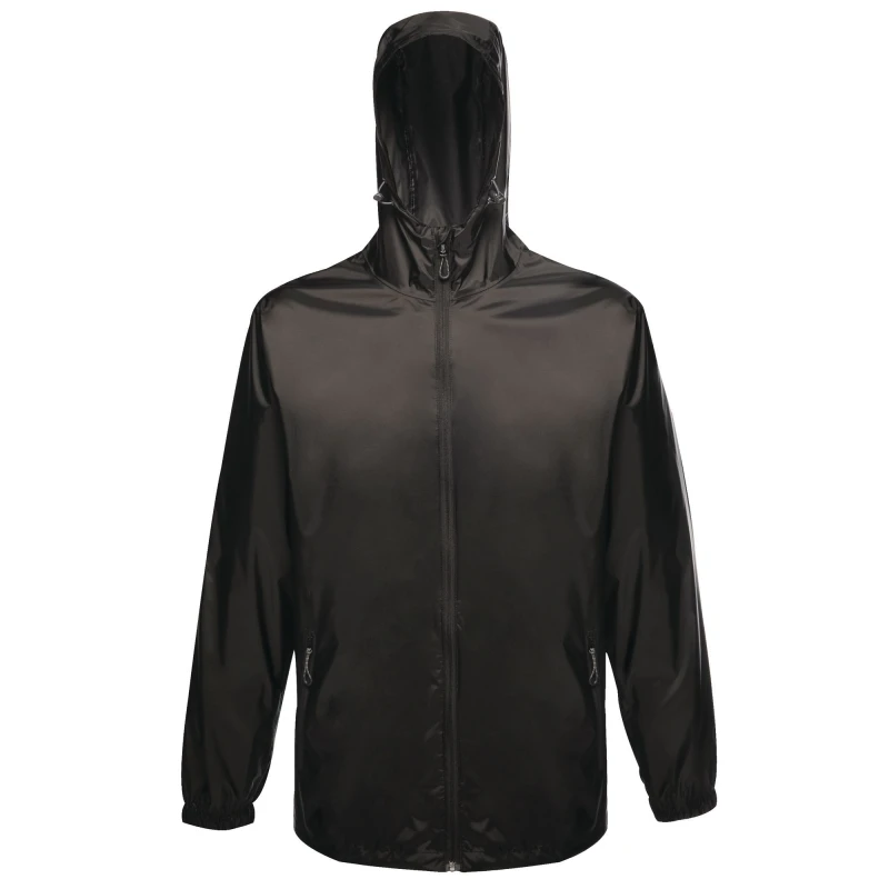 Image of Regatta Professional Mens Packaway Jacket Black (Xs)