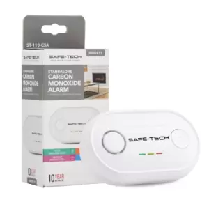 image of Safe Tech CO Alarm 10 Yr Battery Life CO Dectecor