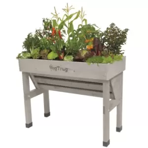 image of VegTrug Small Wall Hugger Raised Planter - Grey