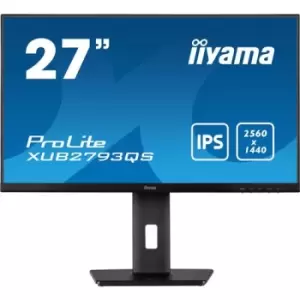 image of iiyama ProLite 27" XUB2793QS-B1 Quad HD IPS LED Monitor