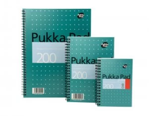 image of Pukka A4 Metallic Jotta Notebook Squared