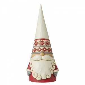 image of Merry Mischief Nordic Noel Holiday Gnome Figurine by Jim Shore