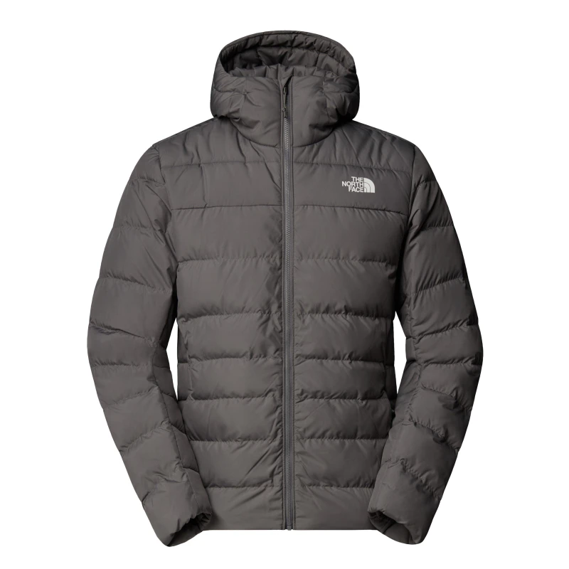 Image of The North Face Mens Aconagua III Cotton Oversized Fit Down Jacket Smoked Pearl male 2X Large
