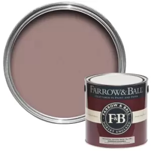 image of Farrow & Ball Modern Eggshell Paint Sulking Room Pink - 2.5L