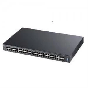 image of ZyXEL XGS2210-52 Managed L2 Gigabit Ethernet (10/100/1000) 1U Black