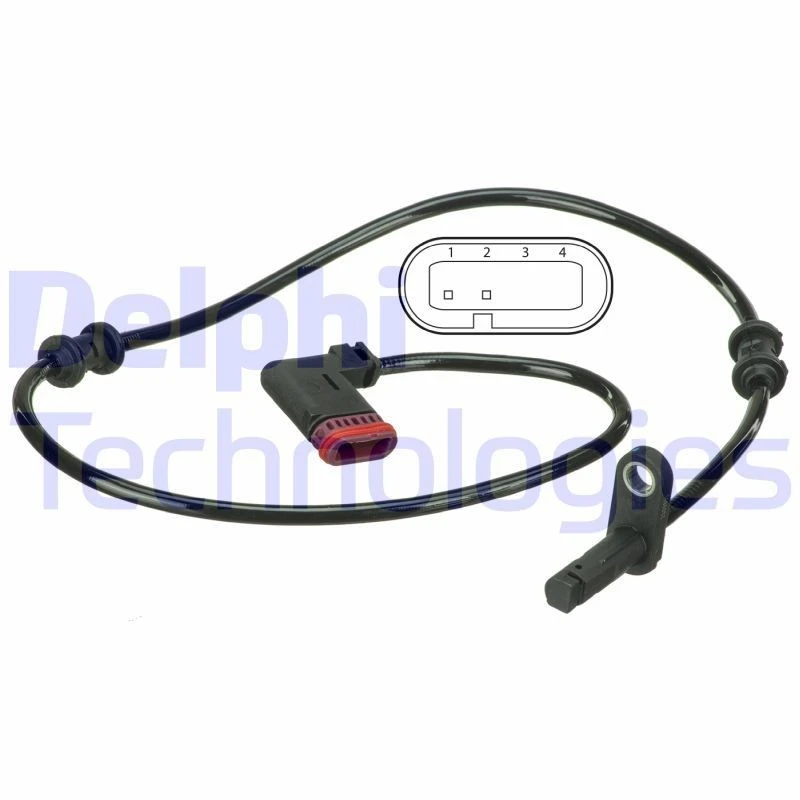 Image of DELPHI ABS sensor DELPHI SS20502