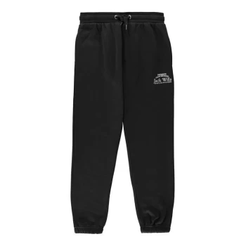 Image of Jack Wills Script Jogging Pants - Black