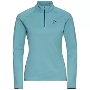 Image of Odlo Half Zip Fleece Top - Blue