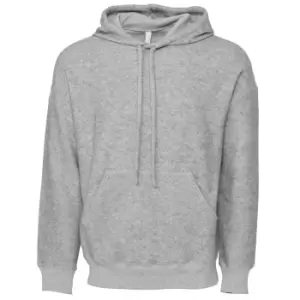 image of Bella + Canvas Unisex Adult Sueded Hoodie (L) (Slate Grey Heather)