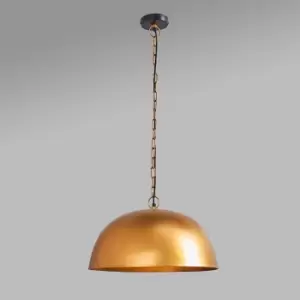 Image of Leander Antique Brass Pendant Ceiling Light