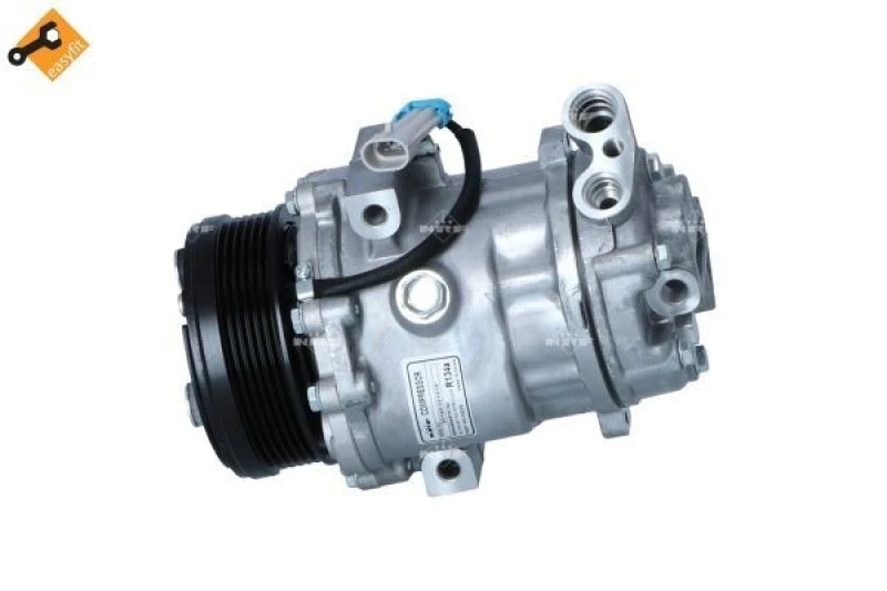 Image of NRF 32232 AC Compressor EASY FIT PAG 46, with seal ring, with gaskets/seals Compressor,air conditioning (447)