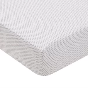 image of Rae Fitted Sheet Double Bed Heather