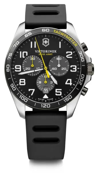 Image of Victorinox 241892 FieldForce Sport Chrono 42m Black Dial Watch