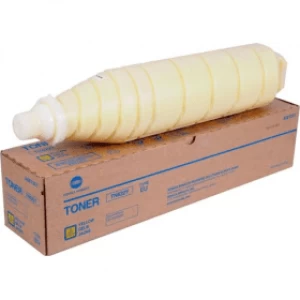 Image of Konica Minolta TN622Y Yellow Laser Toner Ink Cartridge