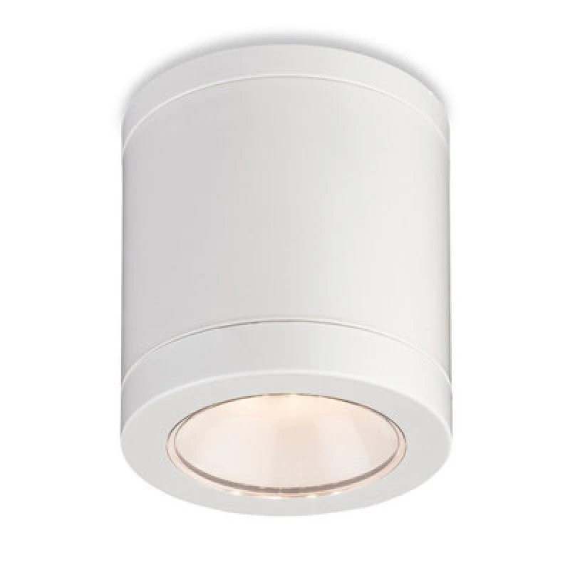 Image of Luminosa Lighting Luminosa Firstlight Max Resin Flush Ceiling Fitting White 4.5W LED 400Lm 3000K Ip65