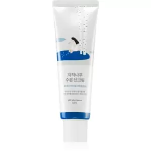 Image of ROUND LAB Birch Juice Moisturizing Sunscreen moisturising and protective cream SPF 50+ 50ml