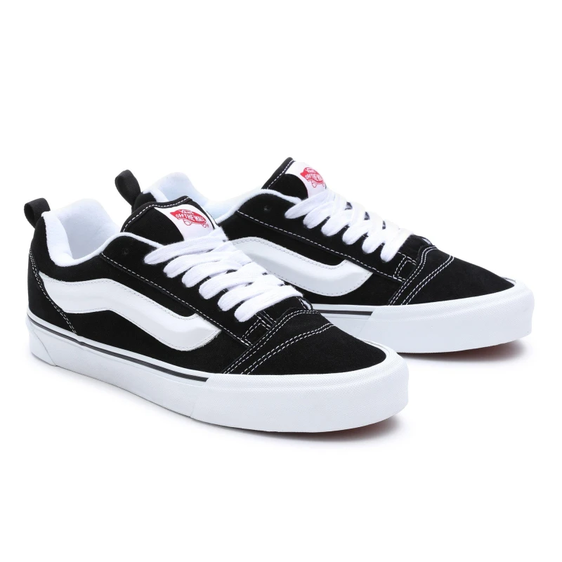 Image of Vans Knu Skool Shoes Mens Black/White male 8 (42)