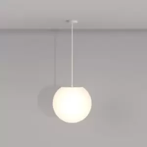 Image of Maytoni Erda Outdoor Globe Ceiling Light White E27 IP54