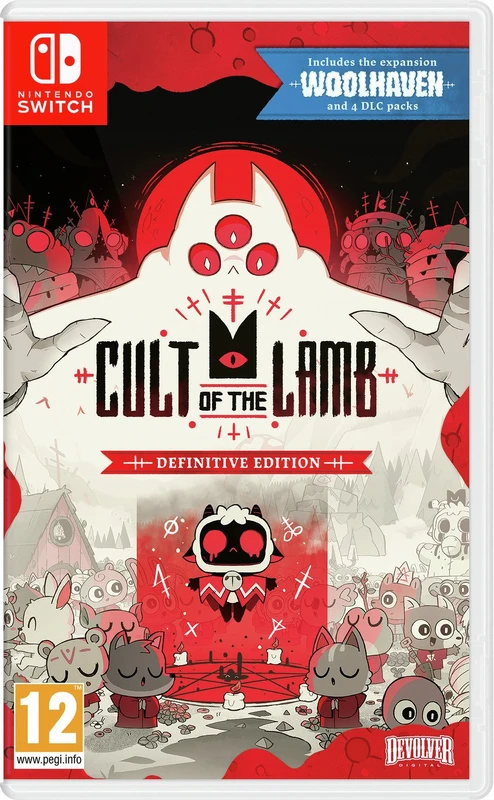 Image of Cult of The Lamb Definitive Edition Nintendo Switch Game
