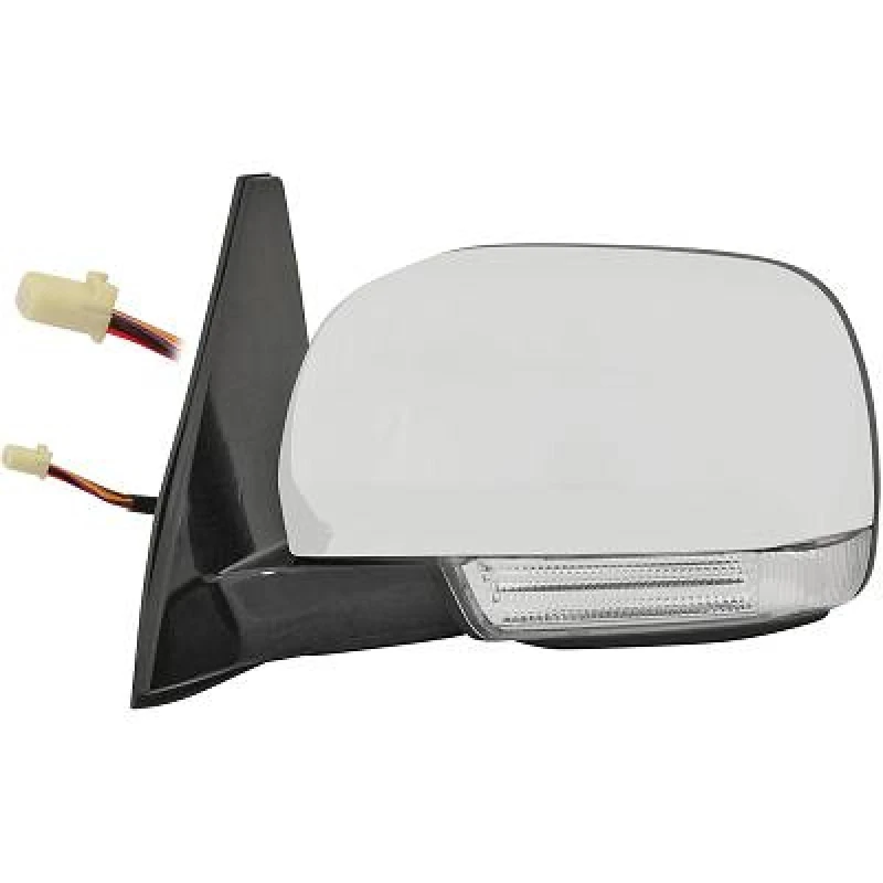 Image of DIEDERICHS 5845925 Wing mirror Left, chrome, Convex Outside Mirror (50)