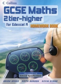 Image of Gcse Maths 2 Tier-Higher for Edexcel A. Homework Book by Brian Speed Paperback
