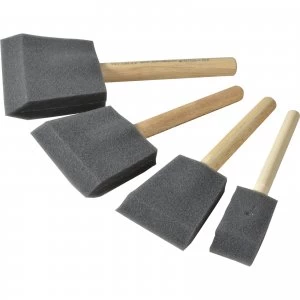 Rustins 4 Piece Foam Brush Set